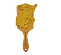 Harry Potter Hufflepuff House Paddle Hair Brush Women's Hair Comb Styling Accessory (Hufflepuff)