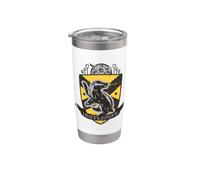 Harry Potter Hufflepuff Quidditch Crest Stainless Steel Insulated Tumbler