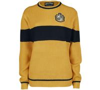 Harry Potter Hufflepuff - Quidditch Knit jumper yellow black S