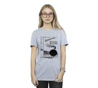 Harry Potter Hufflepuff Quidditch Team Captain Boyfriend T-Shirt In Grey Grey 4XL