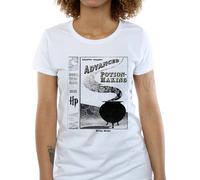 Harry Potter Hufflepuff Quidditch Team Captain Cotton T-Shirt In White White M