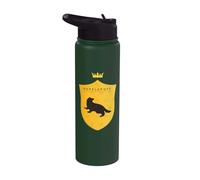 Harry Potter Hufflepuff Shield Crest Stainless Steel Insulated Water Bottle