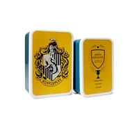 Harry Potter Hufflepuff Snack Box Set | 2 Set Bento Lunch Box for Kids & Adults | Yellow