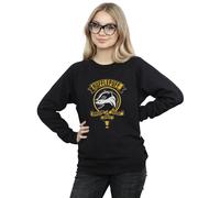 Harry Potter Hufflepuff Toon Crest Sweatshirt In Black Black XL