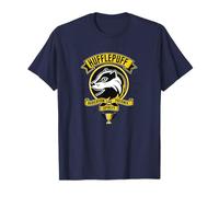 Harry Potter Hufflepuff Toon T-Shirt - Blue, Women's, Unisex, Adult, S, Short Sleeve, Classic Fit, Cotton, Hufflepuff Design