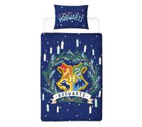 Harry Potter I´d Rather Stay At Hogwarts Reversible Duvet Set Multi