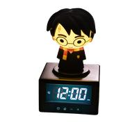 Paladone Harry Potter Digital Alarm Clock - Officially Licensed, Mood Lamp Featuring Harry, Night Light with Wake Up Timer, Room Decor for Potter Heads