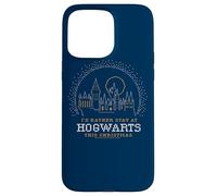 Harry Potter I'd Rather Stay At Hogwarts This Christmas Case for iPhone 15 Pro Max