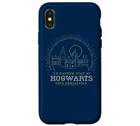 Harry Potter I'd Rather Stay At Hogwarts This Christmas Case for iPhone X/XS