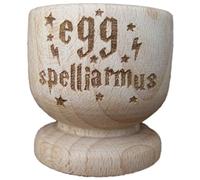 Harry Potter Inspired Wooden Egg Cup Hogwarts Wizard House Warming Present Fan Birthday Gift IDEA EGGCUP (Set of 4)