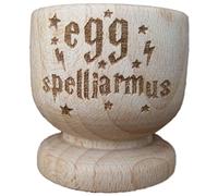 Harry Potter Inspired Wooden Egg Cup Hogwarts Wizard House Warming Present Fan Birthday Gift IDEA EGGCUP (Set of 2)