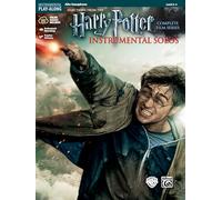 Harry Potter Instrumental Solos: Alto Sax (Book & CD): From the Complete Film Series (Alfred's Instrumental Play-Along, Level 2-3)