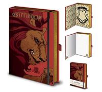 Harry Potter | Intricate House | Gryffindor | A5 | Notebook | Fans | Unisex | School | Work | Home | Present