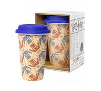 Wizarding World MGT25041 Harry Potter (Jumper Pattern) Travel Mug, Multi Coloured