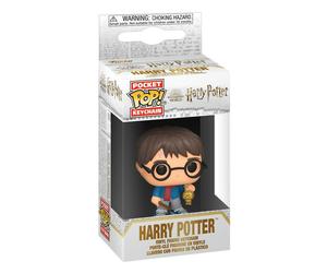 Harry Potter Keychain Pocket POP Vinyl Holiday Harry 4 cm 512046