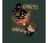 Harry Potter Kids Expecto Patronum Women's T-Shirt - Green - S