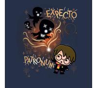 Harry Potter Kids Expecto Patronum Women's T-Shirt - Navy - M