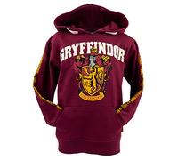 Licensed Unisex Kids Harry Potter Gryffindor Hoodie sizes 1 year to 13 years Maroon (11-13)