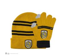 Harry Potter Kids Hufflepuff Gloves and Beanie set | Acotis