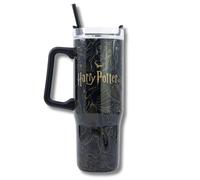 Harry Potter Kids Insulated Stainless Steel Rambler Mug 940 Ml In Black