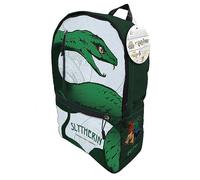 Harry Potter Unisex (Intricate Houses Slytherin) Backpack, Green/White