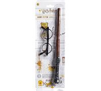 Wizard Wand & Glasses Fancy Dress Accessory Kit