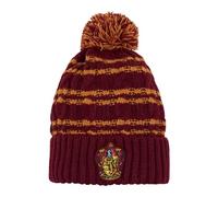 Harry Potter Knitted Beanie Hat with Pom Pom, House Colours