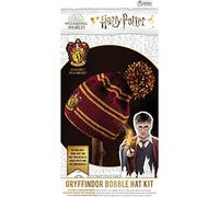 Harry Potter - Knitting craft set bobble hat - Gryffindor