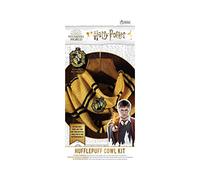 Harry Potter Knitting Set Loop Scarf - Hufflepuff Design