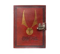 Harry Potter Leather Journal Premium Notebook Birthday gift hardcover brown