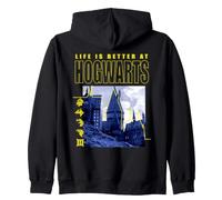 Harry Potter Life Is Better At Hogwarts Zip Hoodie