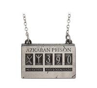 Harry Potter Limited Edition Azkaban Prison Metal Necklace In Metallic Silver Metallic Silver
