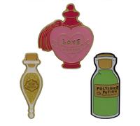 B&Q Pin Badge Set Fanattik Harry Potter Potions – Limited Edition 3-Pack Multicolor