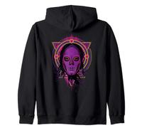 Harry Potter Lord Voldemort Death Eater Mask Zip Hoodie