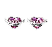 Harry Potter Love Potion Stud Earrings Embellished with Swarovski Crystals - Jigsaw Puzzle