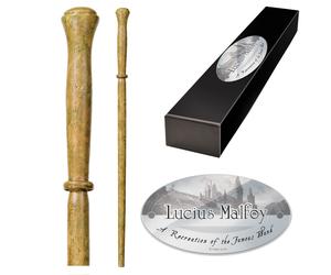 Harry Potter Lucius Malfoy New Design Character Wand by Noble Collection NN8208