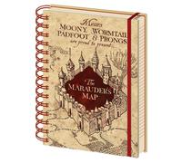 Pyramid International HARRY POTTER A5 Lined Wiro Notebook The Marauders Map - Official Merchandise