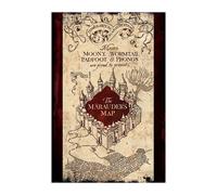 Pyramid International The Marauders Map Maxi Poster, Wood, Multi-Colour, 61 x 91.5 cm
