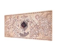 Grupo Erik Large Mouse Mat - Harry Potter Gifts | Gaming Mouse Pad XXL 80 x 35 cm - 31.5 x 13.8 in, Desk Mat Large, Gaming Desk Accessories | Marauders Map Gifts under 20 Pounds