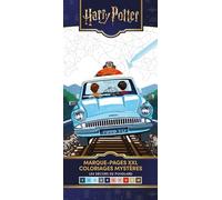 Harry Potter - Marque-pages XXL - Coloriages mystères: Les décors de Poudlard