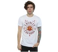 Harry Potter Men's Chudley Cannons Logo T-Shirt in White | Size: Large Harry Potter White L