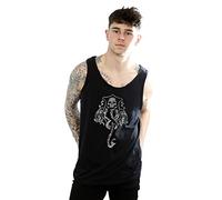 Harry Potter Men's Dark Mark Crest Vest Large Black