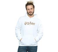 Harry Potter Men's Full Colour Logo Hoodie White Medium