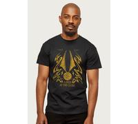 Harry Potter Men's Golden Snitch I Open At The Close T-Shirt in Black | Size: XL Harry Potter Black XL