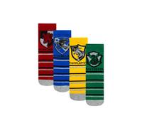 Harry Potter Men's Hogwarts Socks 3 Pack | Size: 4-6 Harry Potter Multicolor 4-6