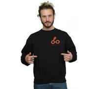 Harry Potter Men's I Solemnly Swear Breast Print Sweatshirt in Black | Size: 2XL Harry Potter Black 2XL