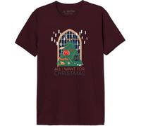 Harry Potter Men's Mehapomts414 T-Shirt, Burgundy, S