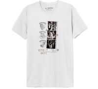 HARRY POTTER Men's Mehapomts415 T-Shirt, White, XS