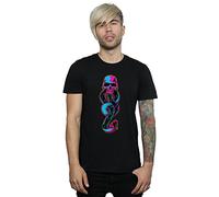 Harry Potter Men's Neon Dark Mark T-Shirt Black XX-Large