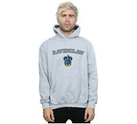 Harry Potter Men's Ravenclaw Crest Hoodie in Grey | Size: 4XL Harry Potter Grey 4XL